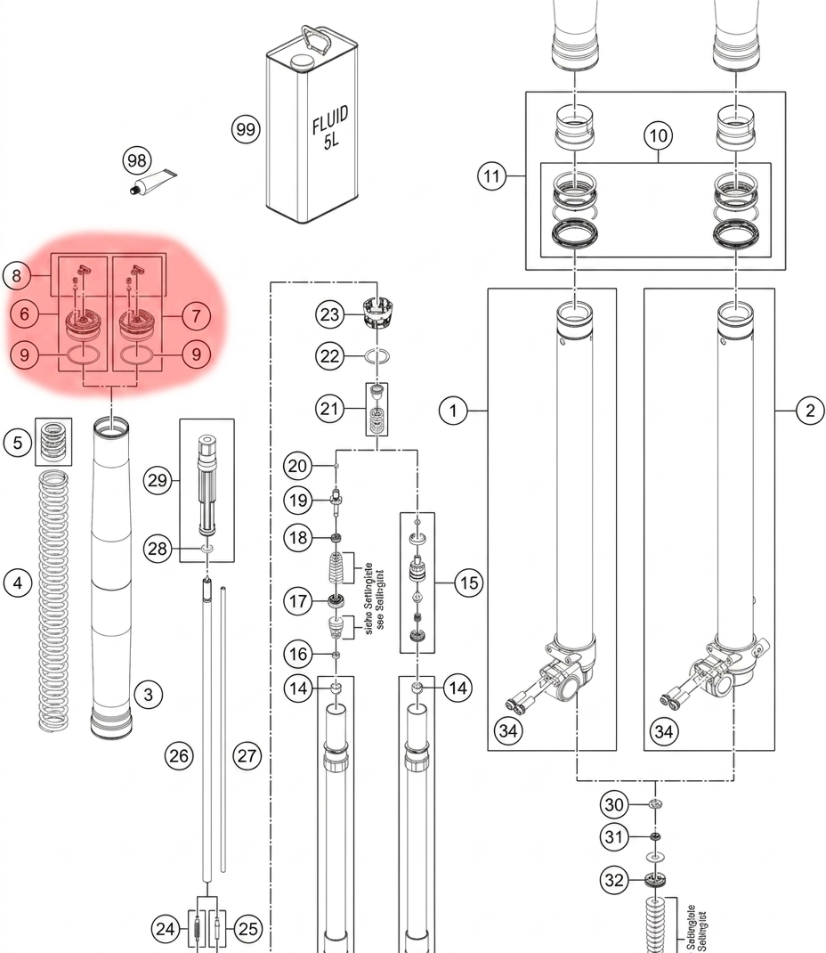 Diagram position for 43570807S