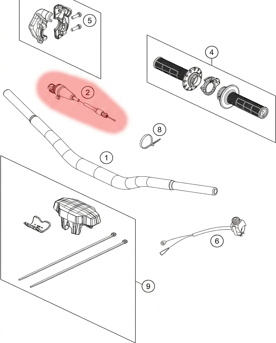 Diagram position for 45302091100