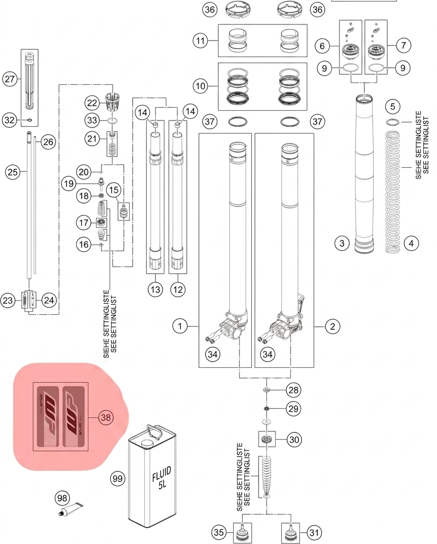 Diagram position for 52000198SET