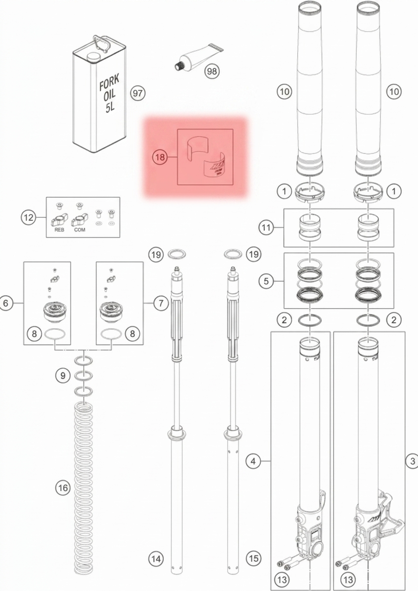 Diagram position for 52000210SET