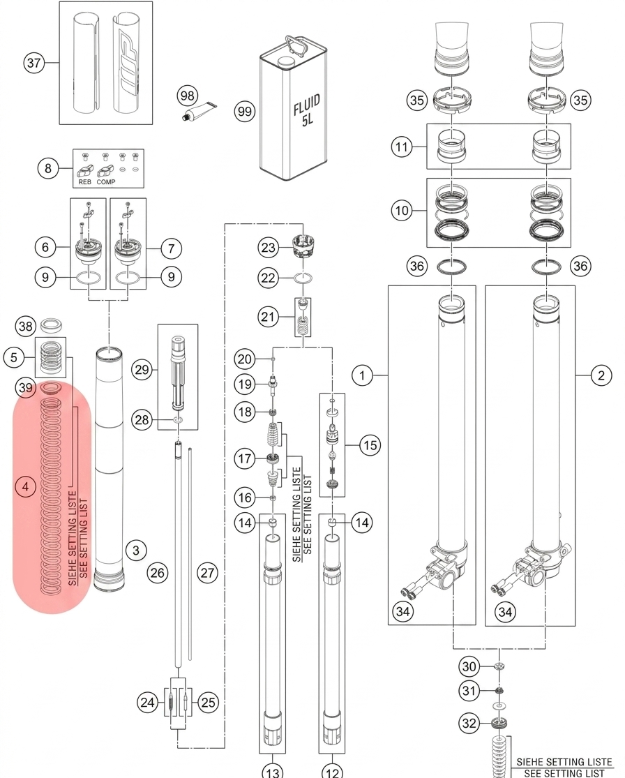 Diagram position for 95010087