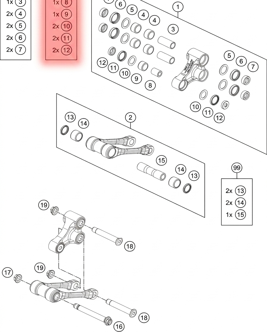 Diagram position for A46004180010