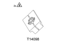 Clamping block piston positioning - 2.0 Pro Comp - T14098S
