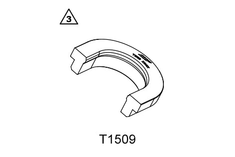 Nitrogen Filling adapter, 51.5mm - T1509